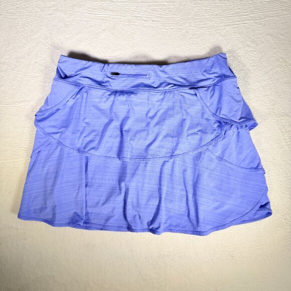 Ideology Purple‎ Tiered Skort Size 2X Activewear Beachwear Workout A Line - Picture 4 of 6
